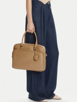 Nine West Torba na laptopa CEO-EMMA-LA482-2847 Beżowy