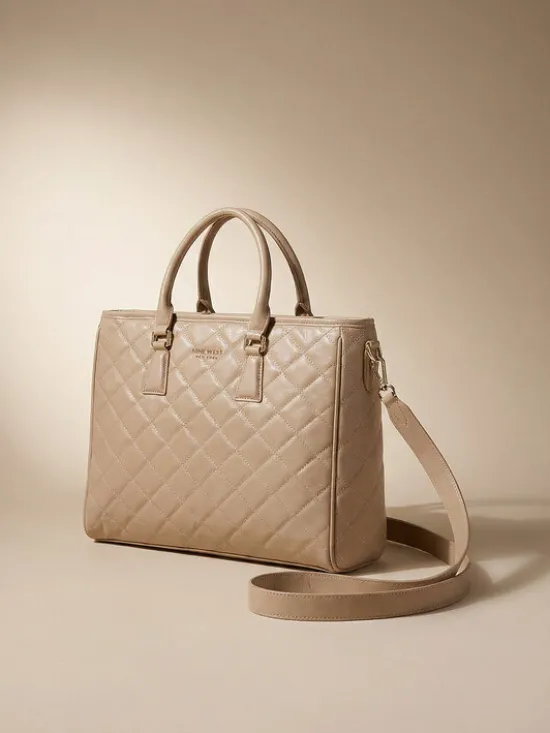 Nine West Torebka CEO-BETTY-LA374-4065 Beżowy