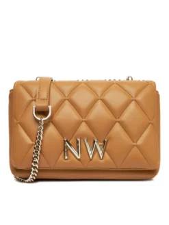 Nine West Torebka CEO-CHARLOTTE-I-S22558 Brązowy