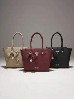 Nine West Torebka CEO-Chelsea-Charm-III-LX10186 Bordowy