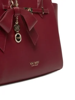 Nine West Torebka CEO-Chelsea-Charm-III-LX10186 Bordowy