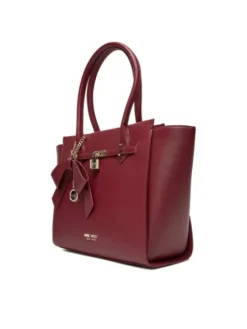 Nine West Torebka CEO-Chelsea-Charm-III-LX10186 Bordowy
