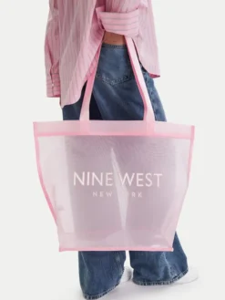 Nine West Torebka CEO-Eloura-LA374-4074 Różowy