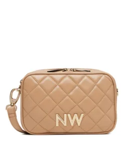 Nine West Torebka CEO-Greenwich-Glam-LX7669 Beżowy