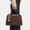 Nine West Torebka CEO-HELLESA-LDA9422 Brązowy ciemny