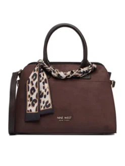 Nine West Torebka CEO-HELLESA-LDA9422 Brązowy ciemny
