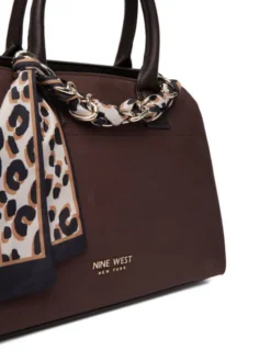 Nine West Torebka CEO-HELLESA-LDA9422 Brązowy ciemny