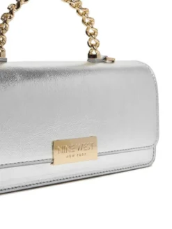 Nine West Torebka CEO-Mercer Mood-KY317 Srebrny
