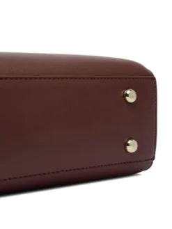 Nine West Torebka CEO- SATIN BLOOM-LDA9374 Brązowy