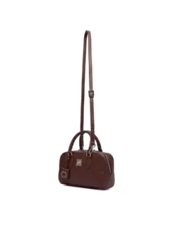 Nine West Torebka CEO- SATIN BLOOM-LDA9374 Brązowy