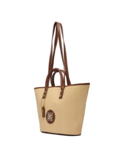 Nine West Torebka CEO-Spring Velvet-LDA9443 Beżowy