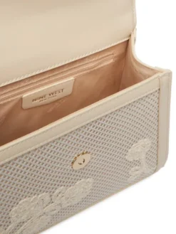 Nine West Torebka CEO-Wall Street Glow-KY318 Kremowy
