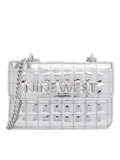 Nine West Torebka EO-Glamercy-Grace-LX10060 Srebrny