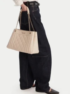 Nine West Torebka EO-Lafayette Luxe-LDA8706 Écru