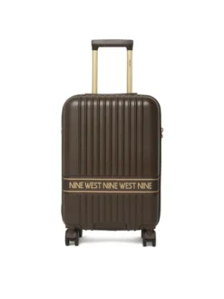 Nine West Walizka kabinowa CEO-NW-S-001-10 Brązowy ciemny