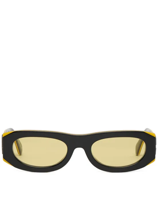 Off-White Okulary przeciwsłoneczne OERI13O Czarny