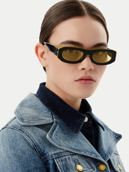 Off-White Okulary przeciwsłoneczne OERI13O Czarny