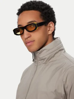 Off-White Okulary przeciwsłoneczne OERI13O Czarny
