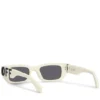 Off-White Okulary przeciwsłoneczne OERI124 Biały