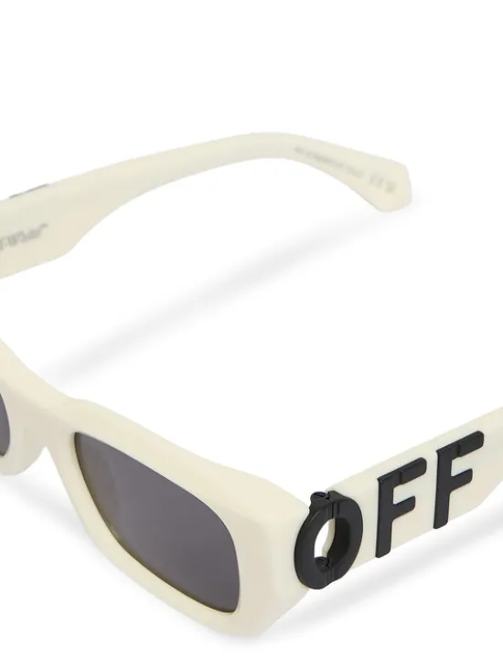 Off-White Okulary przeciwsłoneczne OERI124 Biały