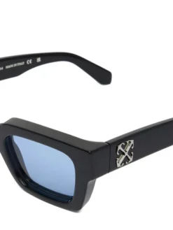Off-White Okulary przeciwsłoneczne OERI126 Czarny