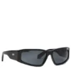 Off-White Okulary przeciwsłoneczne OERI118 Czarny
