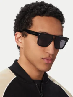 Off-White Okulary przeciwsłoneczne OERI133 Czarny