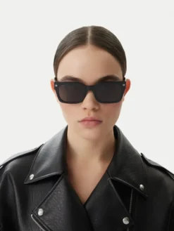 Off-White Okulary przeciwsłoneczne OERI108 Czarny
