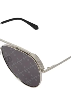 Off-White Okulary przeciwsłoneczne OERI14K Srebrny