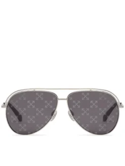 Off-White Okulary przeciwsłoneczne OERI14K Srebrny