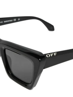 Off-White Okulary przeciwsłoneczne OERI13L Czarny