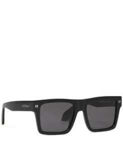 Off-White Okulary przeciwsłoneczne OERI109 Czarny