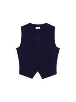 Oltre Marynarka L031R000042N034 Niebieski Slim Fit
