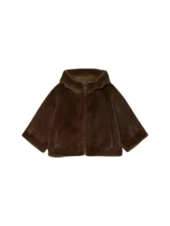 Oltre Płaszcz zimowy 0003J000155N022 Brązowy Baggy Fit