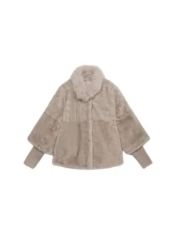 Oltre Płaszcz zimowy 0077R000472N003 Szary Baggy Fit