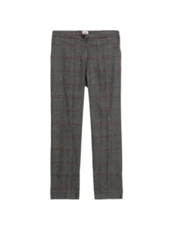 Oltre Spodnie materiałowe P030R108846N0Z3 Szary Regular Fit