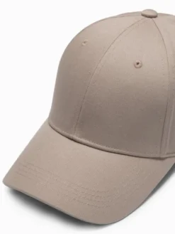 Ombre Czapka z daszkiem OM-ACCS-0105 Beżowy