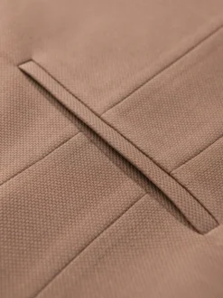 Ombre Kamizelka V66 Brązowy Slim Fit