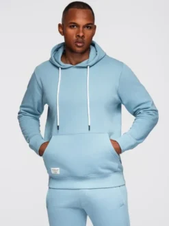 Ombre Komplet dresowy Z120 Błękitny Regular Fit