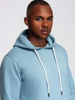 Ombre Komplet dresowy Z120 Błękitny Regular Fit