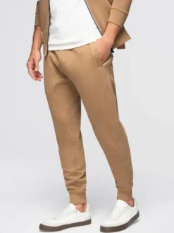 Ombre Komplet dresowy Z119 Brązowy Regular Fit