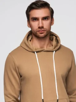Ombre Komplet dresowy Z121 Brązowy Regular Fit