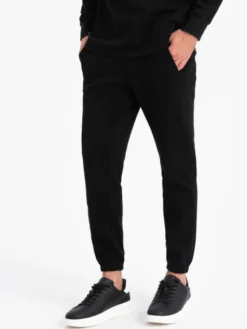 Ombre Komplet dresowy Z71 Czarny Regular Fit