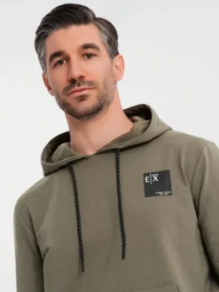Ombre Komplet dresowy Z107 Khaki Regular Fit
