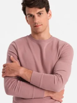Ombre Komplet dresowy Z84 Różowy Regular Fit