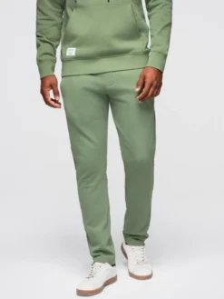 Ombre Komplet dresowy Z120 Zielony Regular Fit