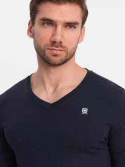 Ombre Komplet longsleeve Z103 Kolorowy Regular Fit