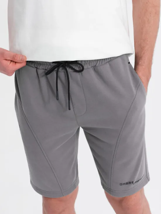 Ombre komplet szortów materiałowych Z127 Kolorowy Slim Fit