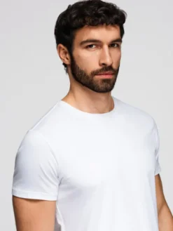 Ombre Komplet t-shirtów OM-TSBS-0268 Kolorowy Regular Fit