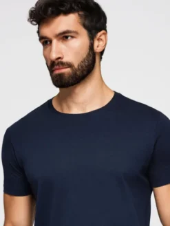 Ombre Komplet t-shirtów OM-TSBS-0268 Kolorowy Regular Fit